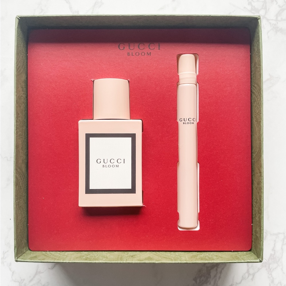 NWT Gucci Bloom Giftset: 30 mL bottle + 10mL Travel Spray.
